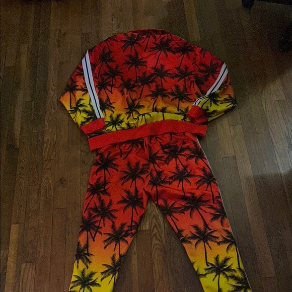 Vibrant Palm Tree Tracksuit - Picture 3 of 3